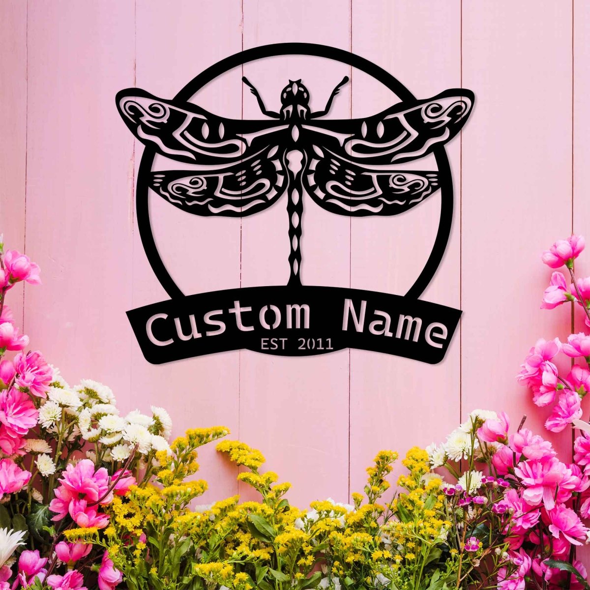 Metal Dragonfly Wall Decor - BrossHome Metal Wall Art