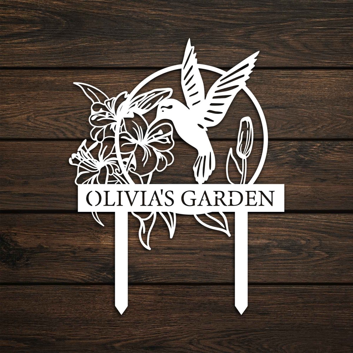 Metal Hummingbird Yard Art - BrossHome Metal Wall Art