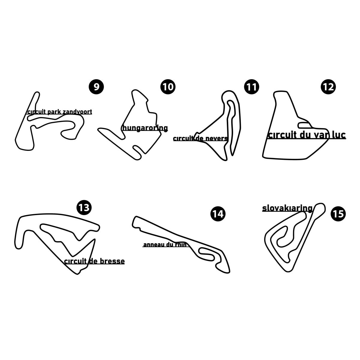 Metal Race Track Wall Art - BrossHome Metal Wall Art