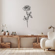 Metal Rose Wall Art - BrossHome Metal Wall Art