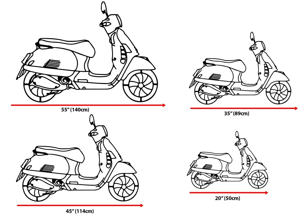 Metal Scooter Wall Art - BrossHome Metal Wall Art