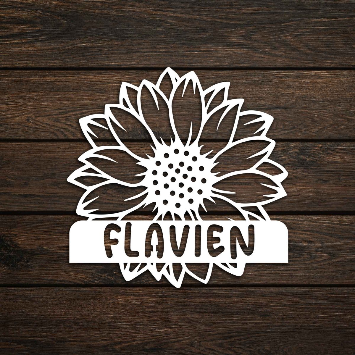 Metal Sunflower Wall Decor - BrossHome Metal Wall Art