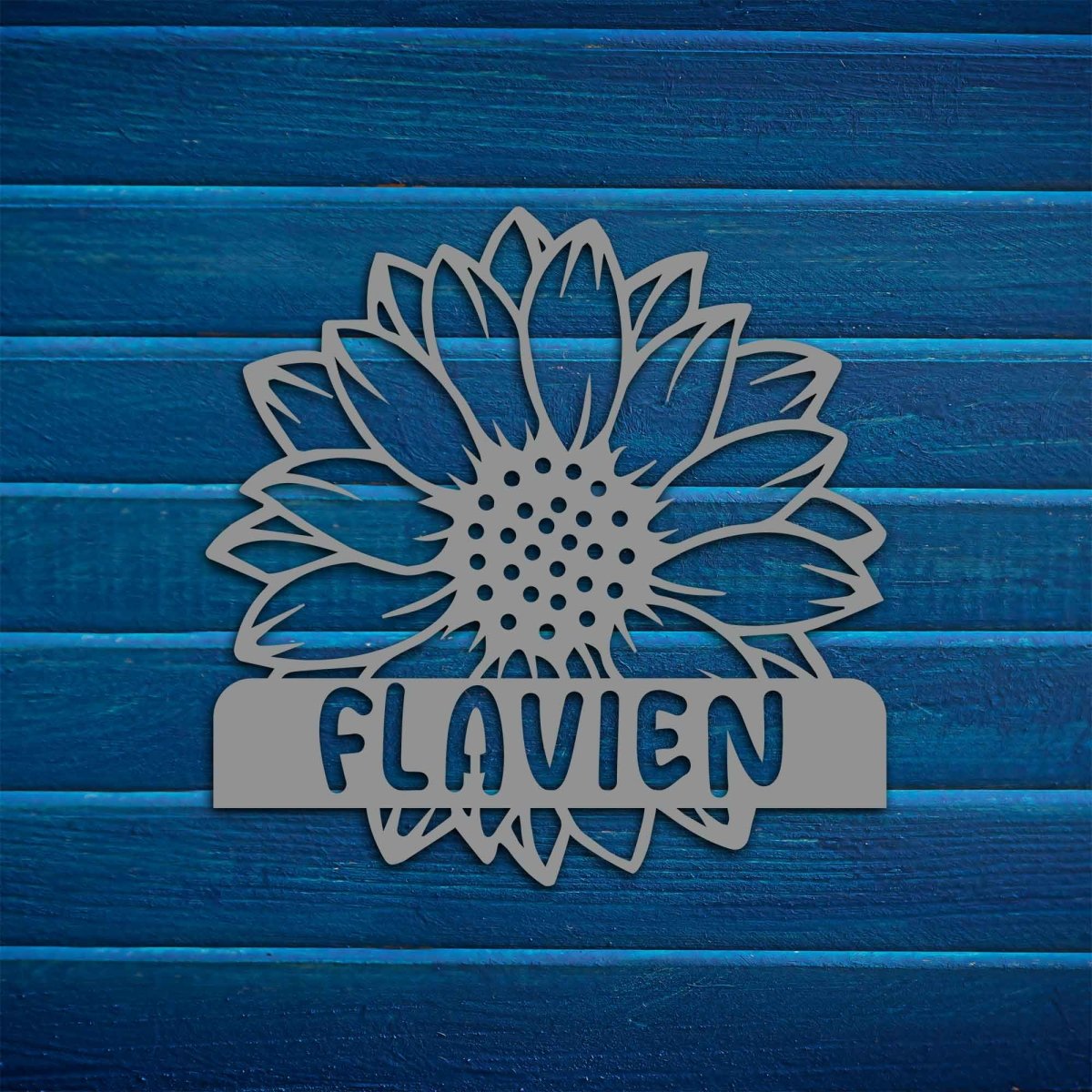 Metal Sunflower Wall Decor - BrossHome Metal Wall Art