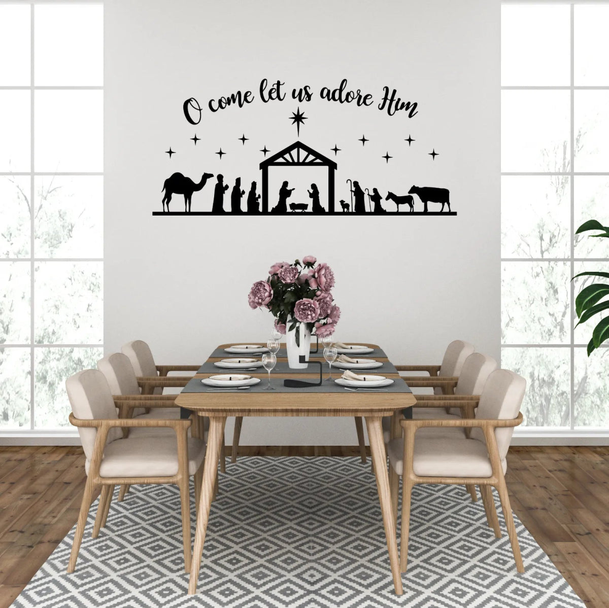 Metal Wall Decor Draft - Christmas Metal Wall Art - BrossHome Metal Wall Art