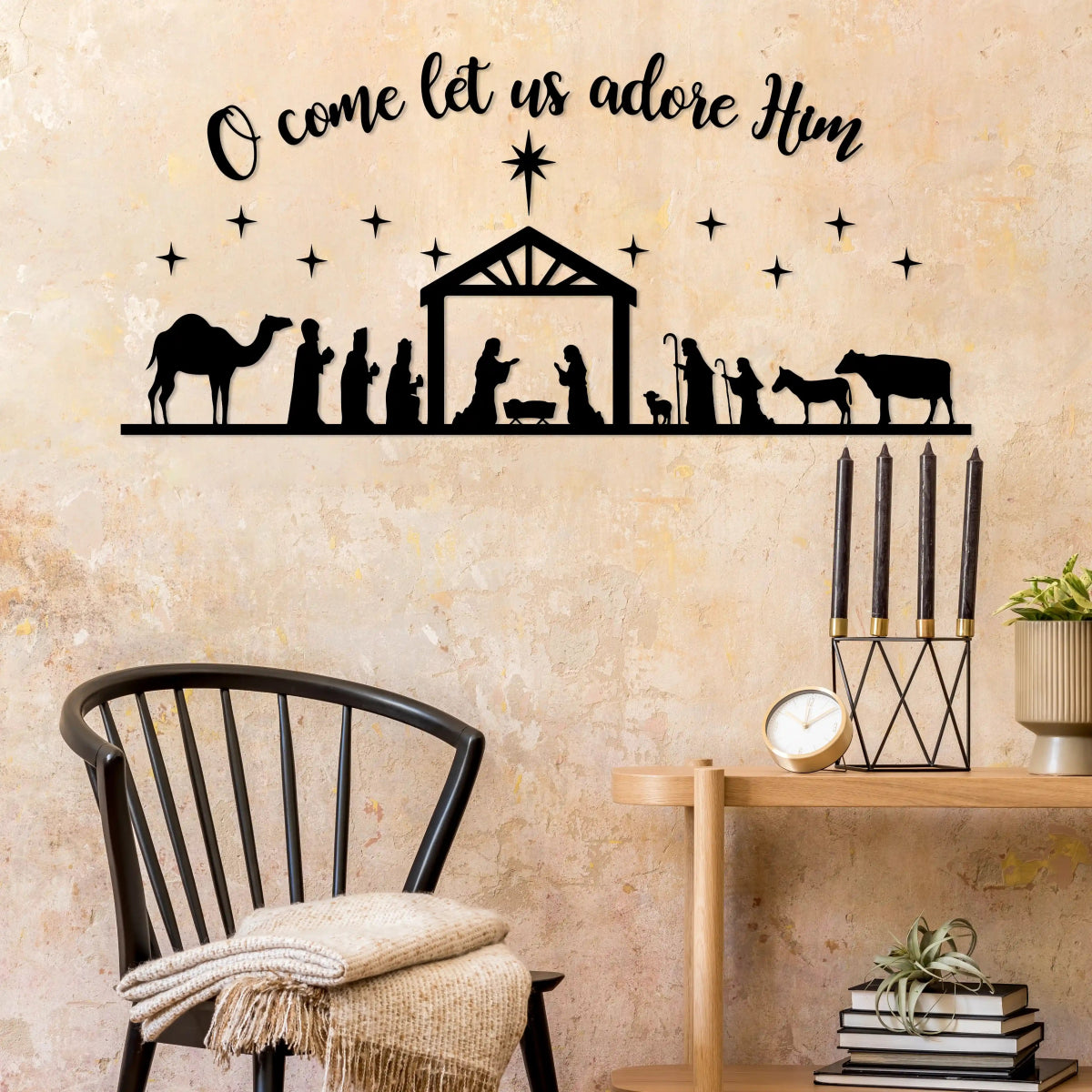 Metal Wall Decor Draft - Christmas Metal Wall Art - BrossHome Metal Wall Art