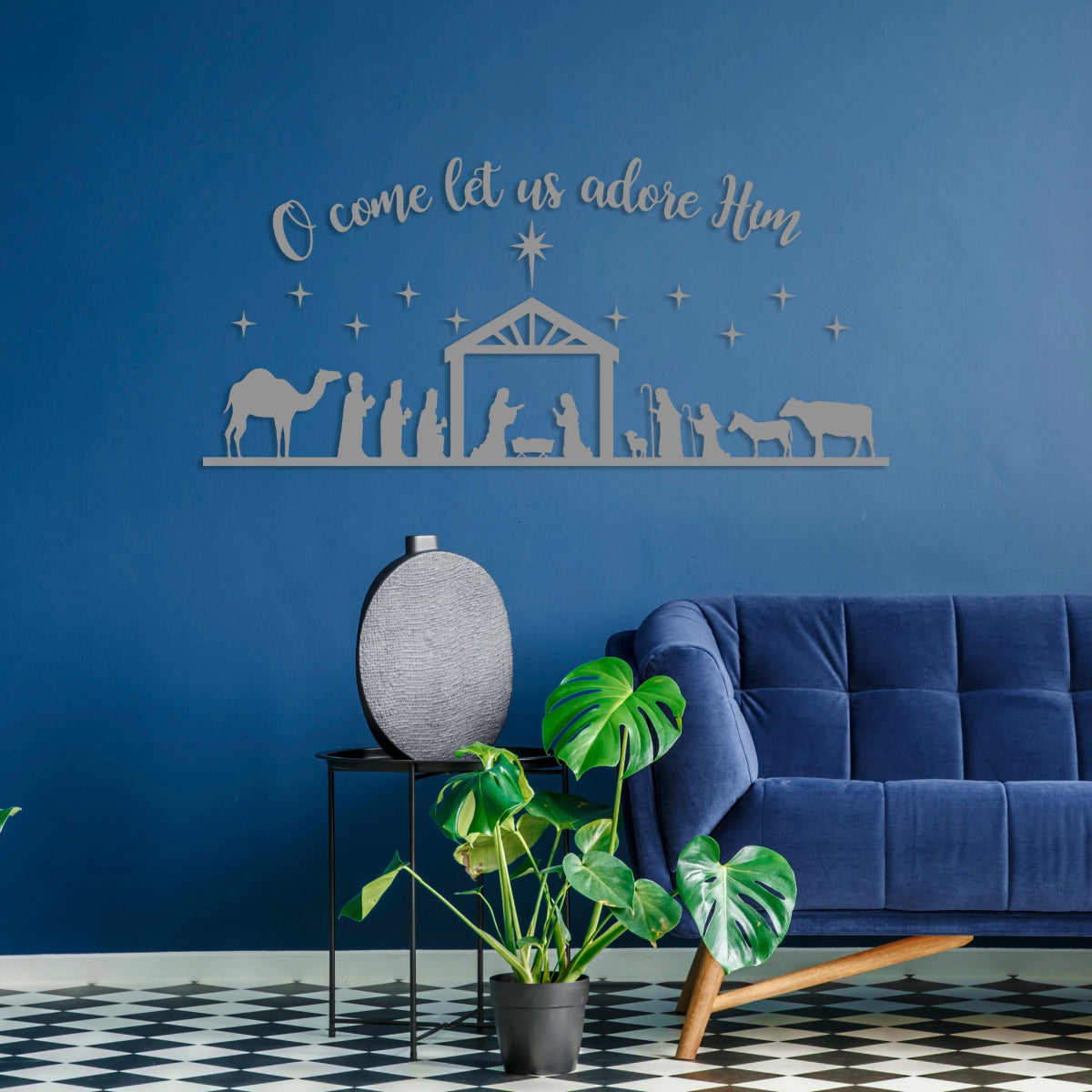 Metal Wall Decor Draft - Christmas Metal Wall Art - BrossHome Metal Wall Art