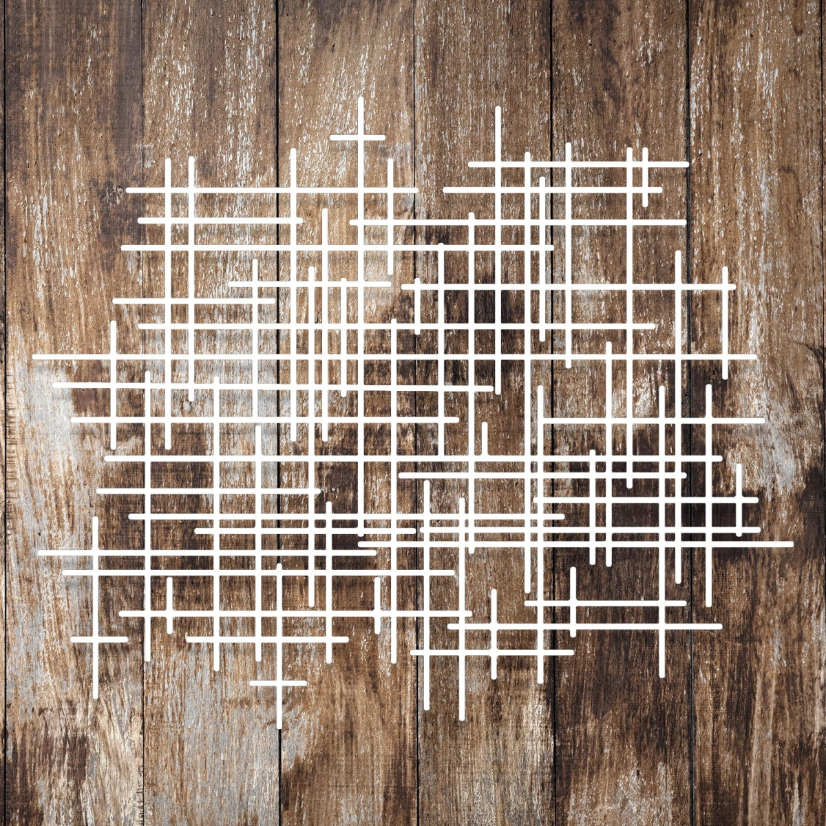 Modern Abstract Coat Rack - BrossHome Metal Wall Art