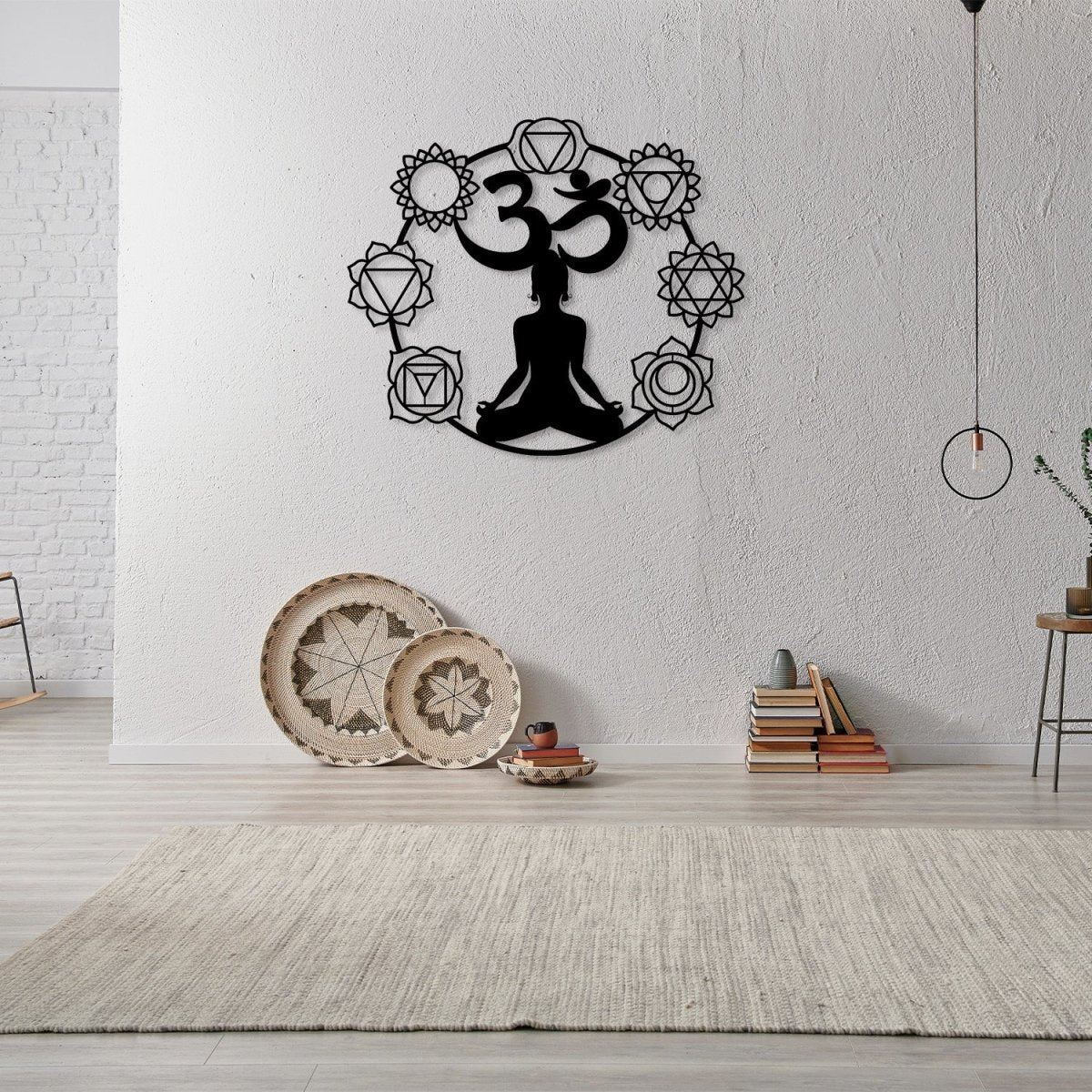 Om Metal Wall Art - BrossHome Metal Wall Art