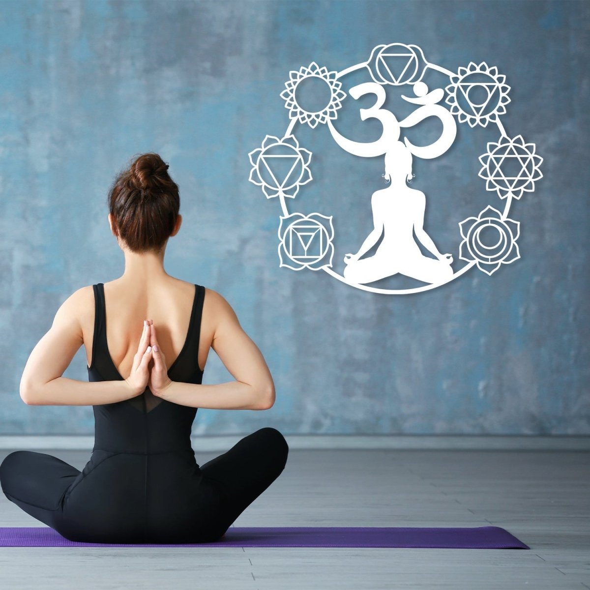 Om Metal Wall Art - BrossHome Metal Wall Art