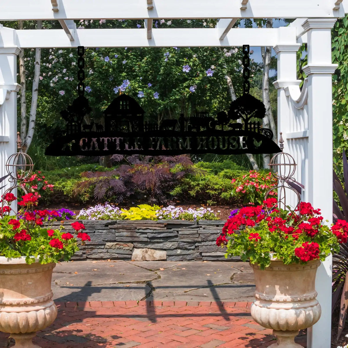 Personalized Farm House Metal Sign - BrossHome Metal Wall Art