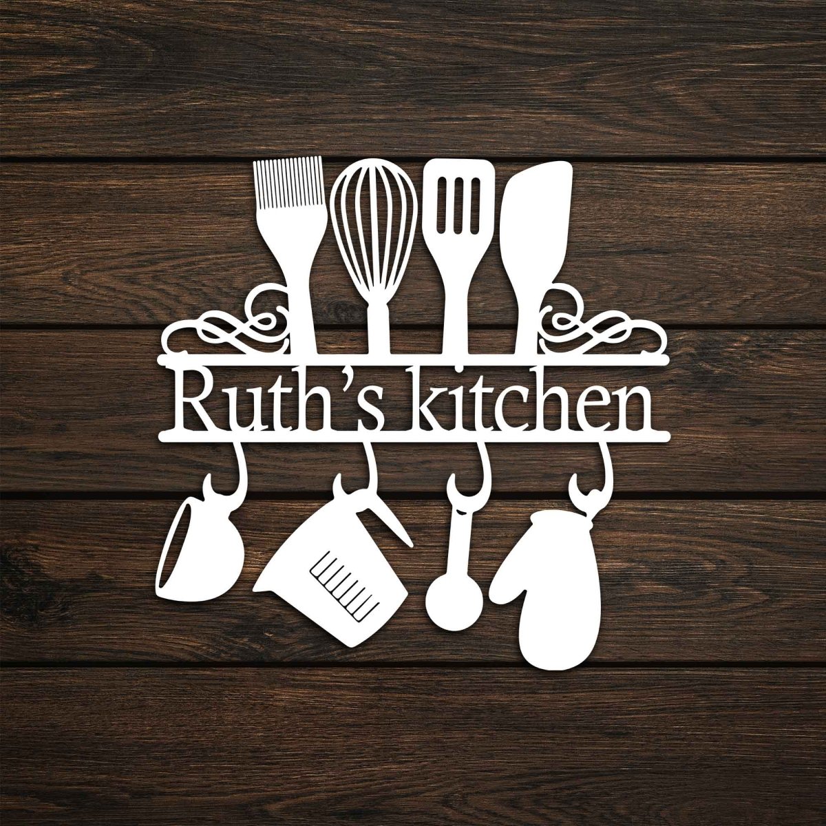 Personalized Metal Kitchen Signs - BrossHome Metal Wall Art