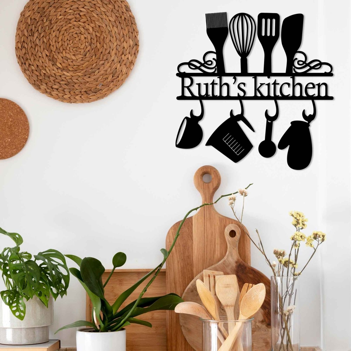 Personalized Metal Kitchen Signs - BrossHome Metal Wall Art