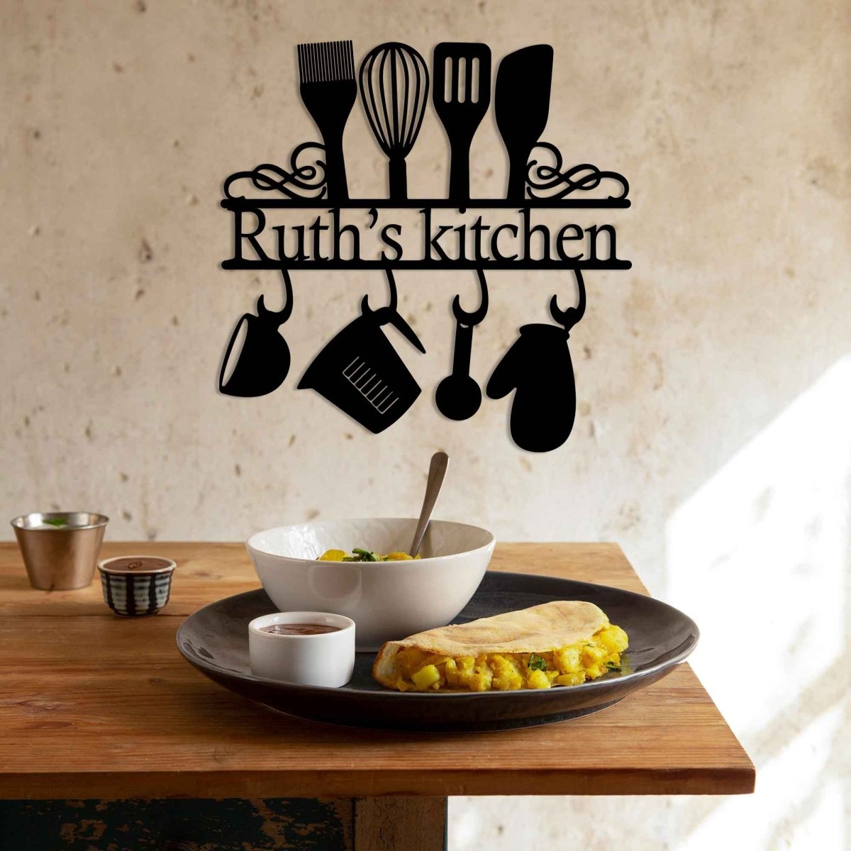 Personalized Metal Kitchen Signs - BrossHome Metal Wall Art