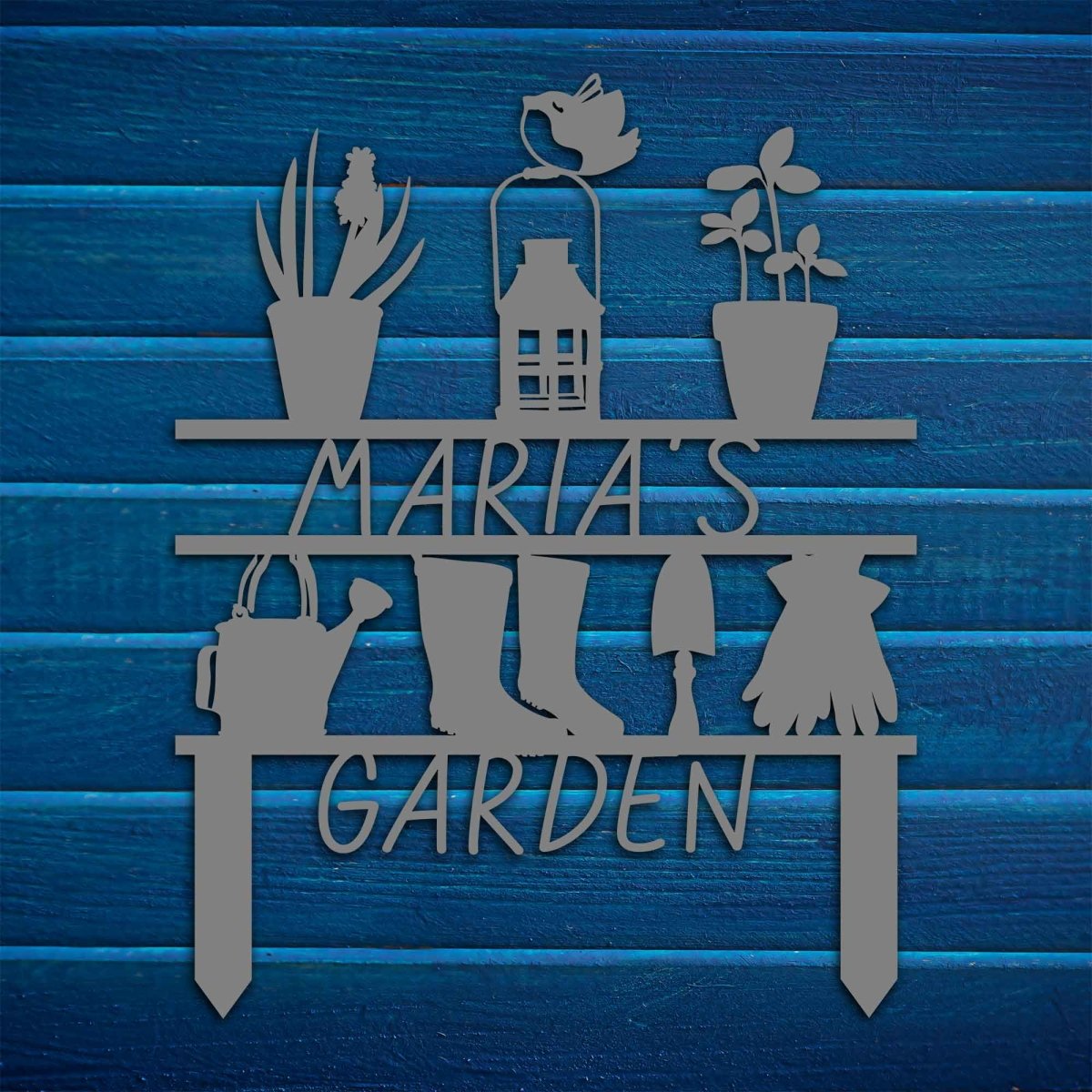 Personalized Potting Shed Sign - BrossHome Metal Wall Art