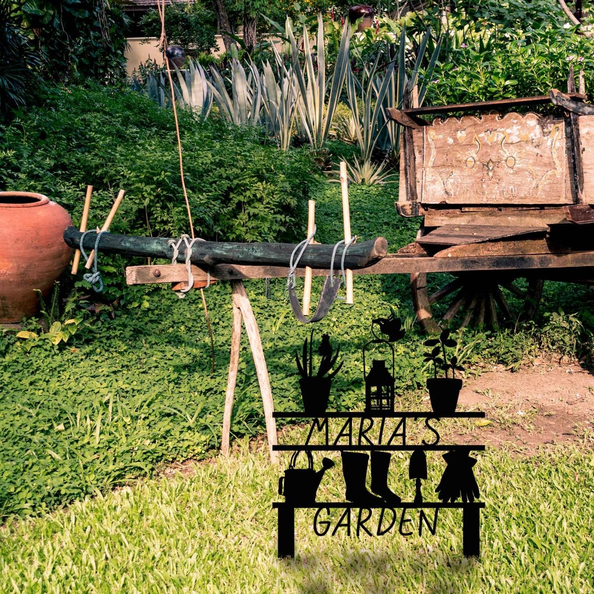 Personalized Potting Shed Sign - BrossHome Metal Wall Art