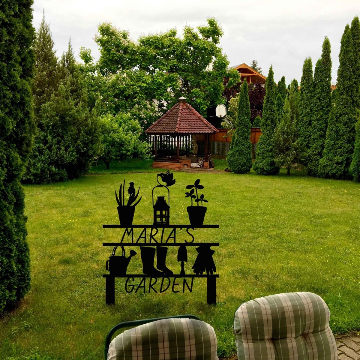 Personalized Potting Shed Sign - BrossHome Metal Wall Art