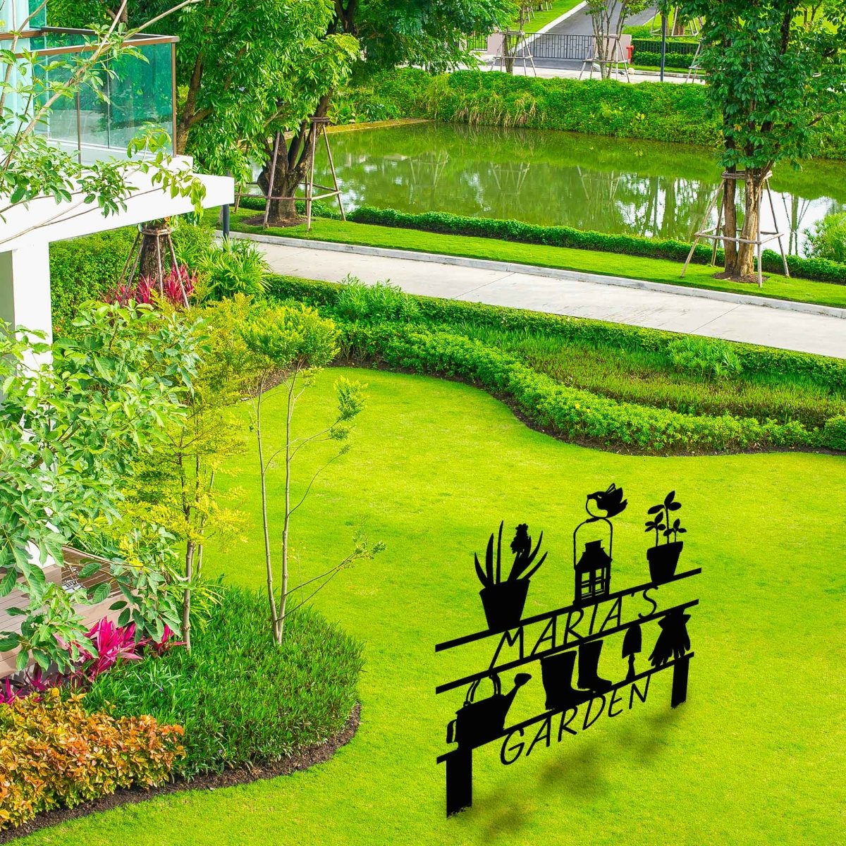 Personalized Potting Shed Sign - BrossHome Metal Wall Art