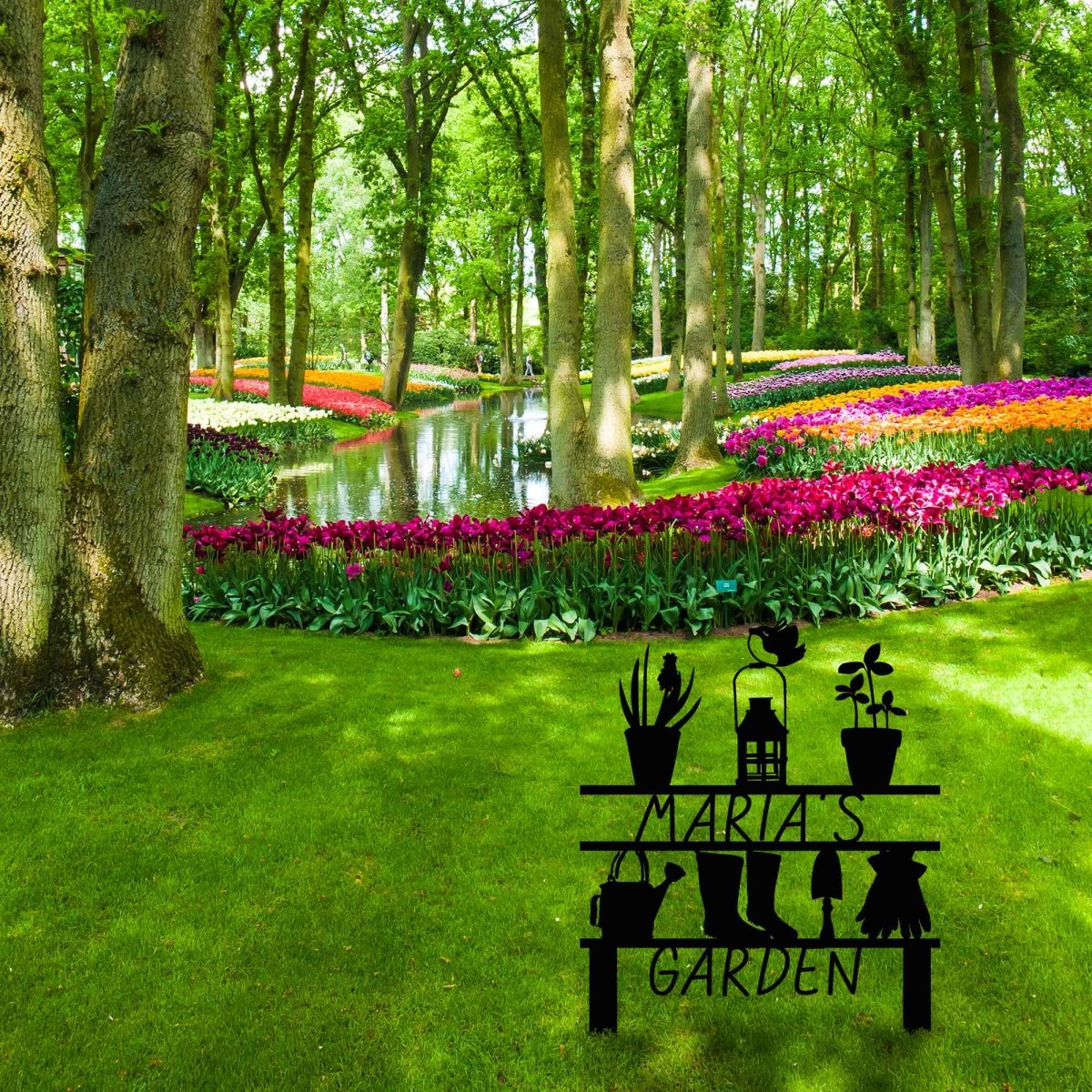 Personalized Potting Shed Sign - BrossHome Metal Wall Art