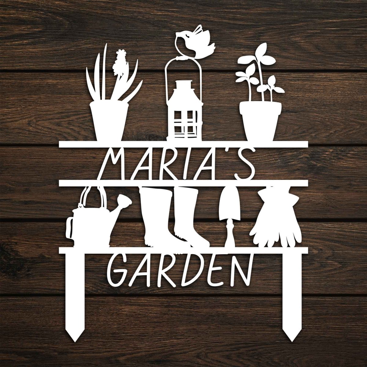 Personalized Potting Shed Sign - BrossHome Metal Wall Art