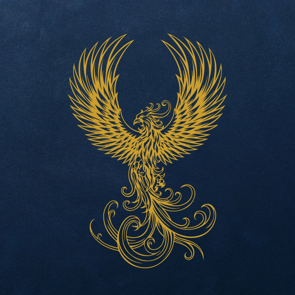 Rising Phoenix Metall Wall Art - BrossHome Metal Wall Art