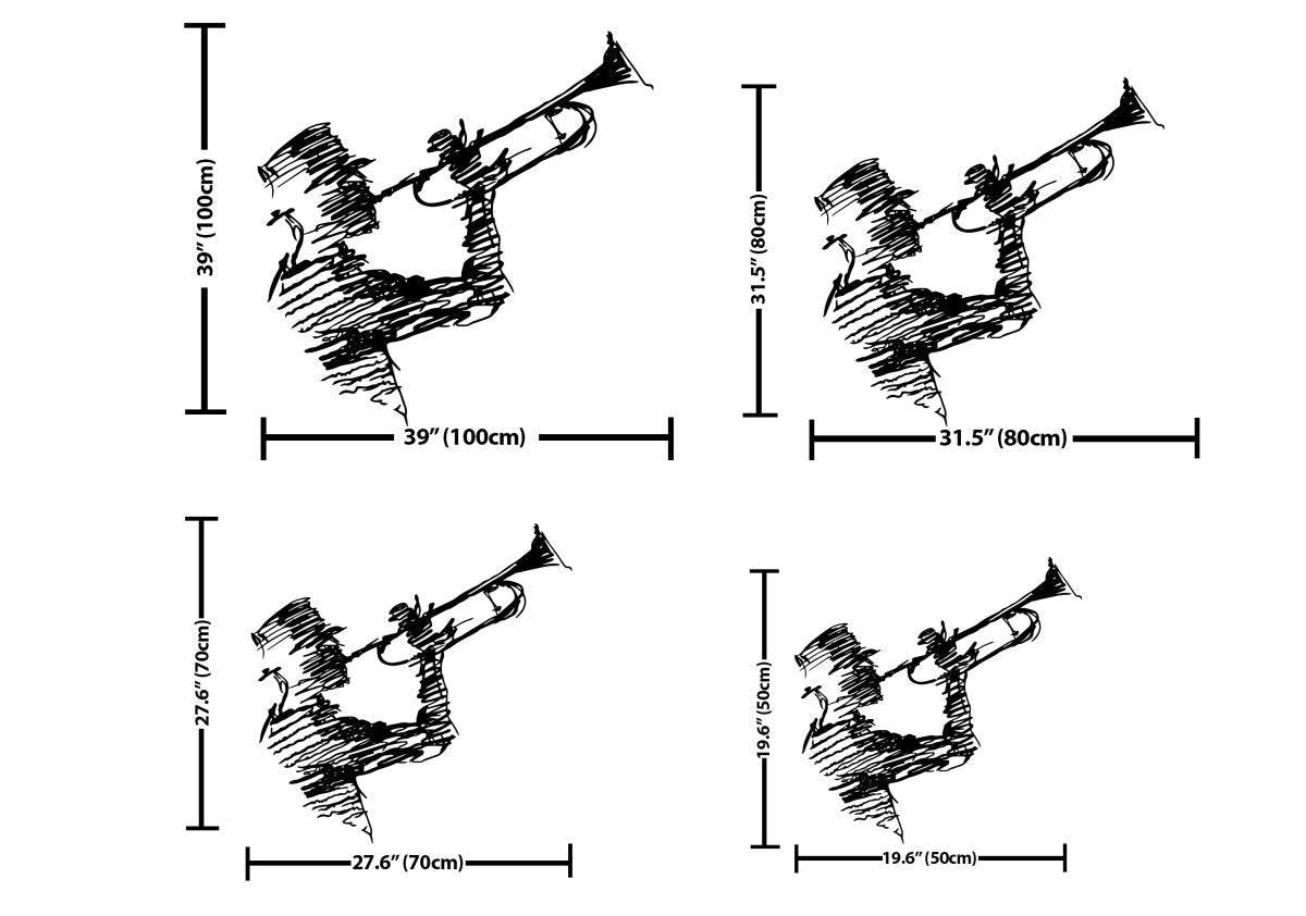 Saxophone Wall Art Metal - BrossHome Metal Wall Art