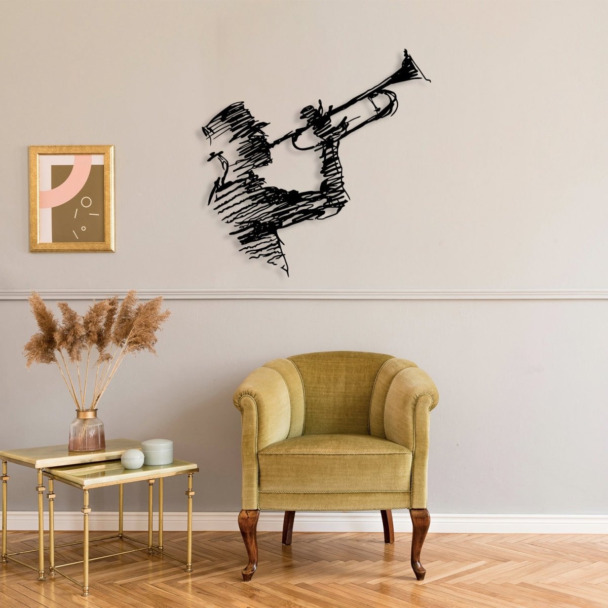Saxophone Wall Art Metal - BrossHome Metal Wall Art