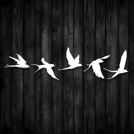 Shaped Metal Bird Wall Art Decor - BrossHome Metal Wall Art