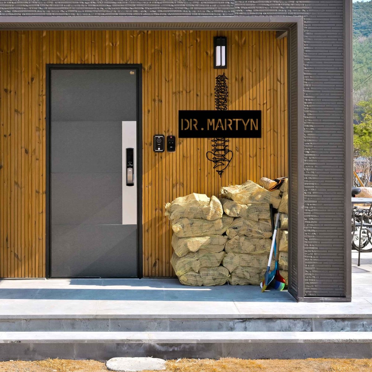 Spine Custom Metal Wall Decor - BrossHome Metal Wall Art