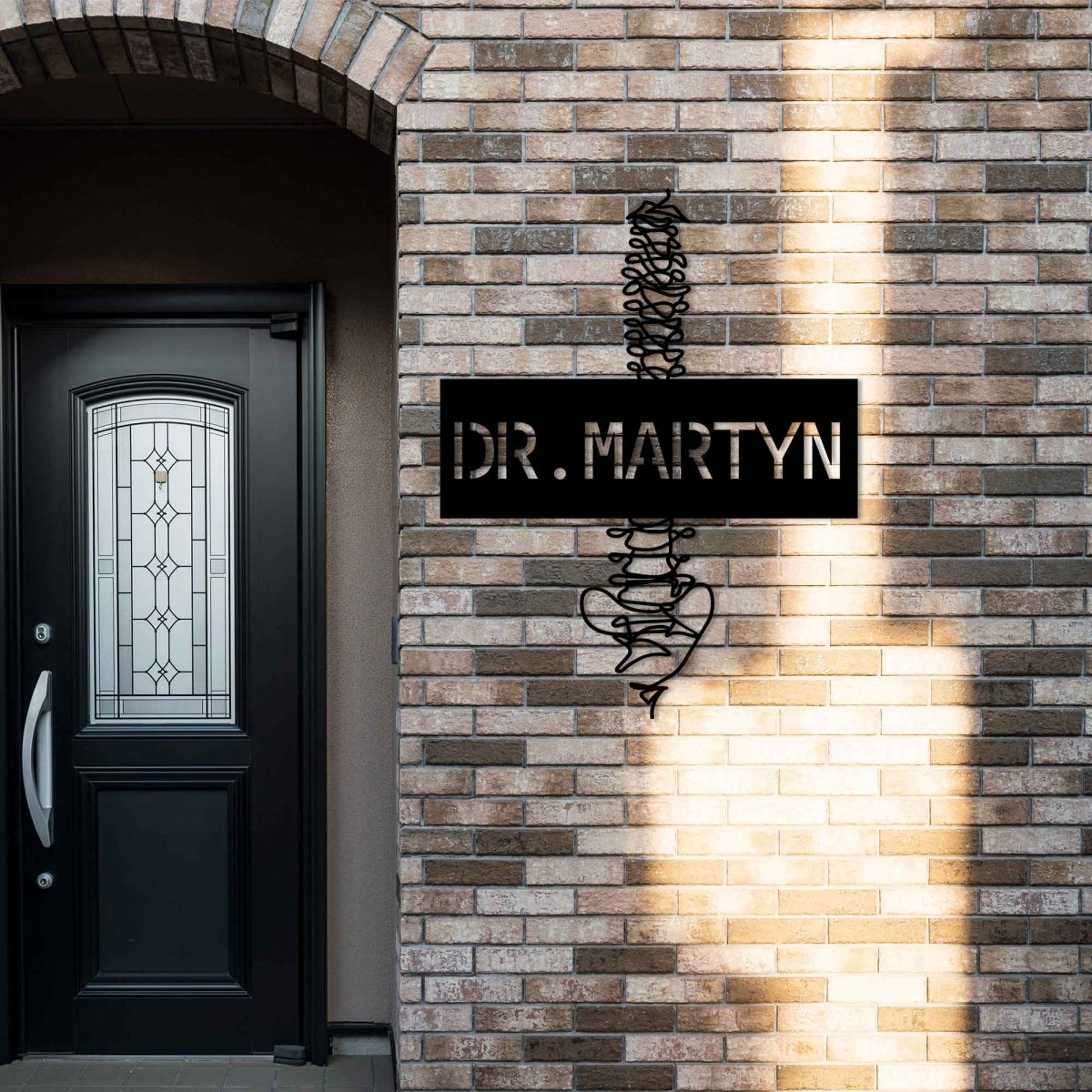 Spine Custom Metal Wall Decor - BrossHome Metal Wall Art