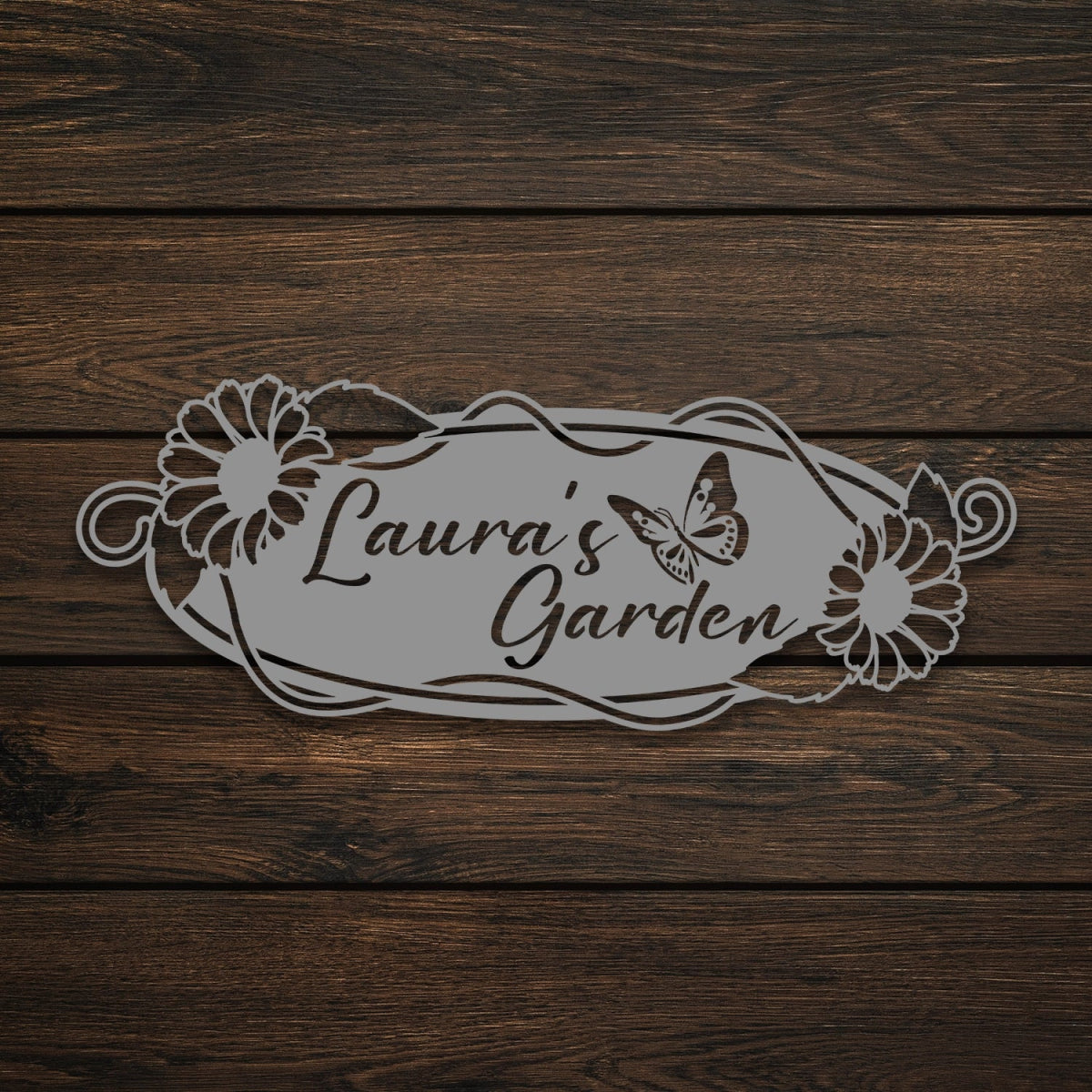 Stylish Custom Garden Metal Sunflower Wall Art Sign - BrossHome Metal Wall Art