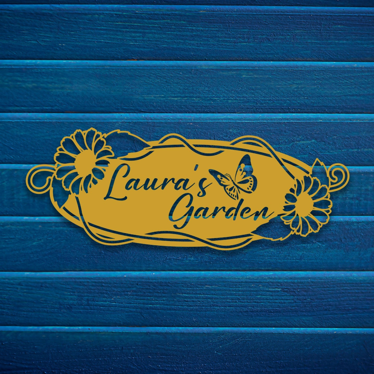 Stylish Custom Garden Metal Sunflower Wall Art Sign - BrossHome Metal Wall Art