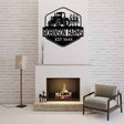 Tractor Metal Sign with Name - BrossHome Metal Wall Art