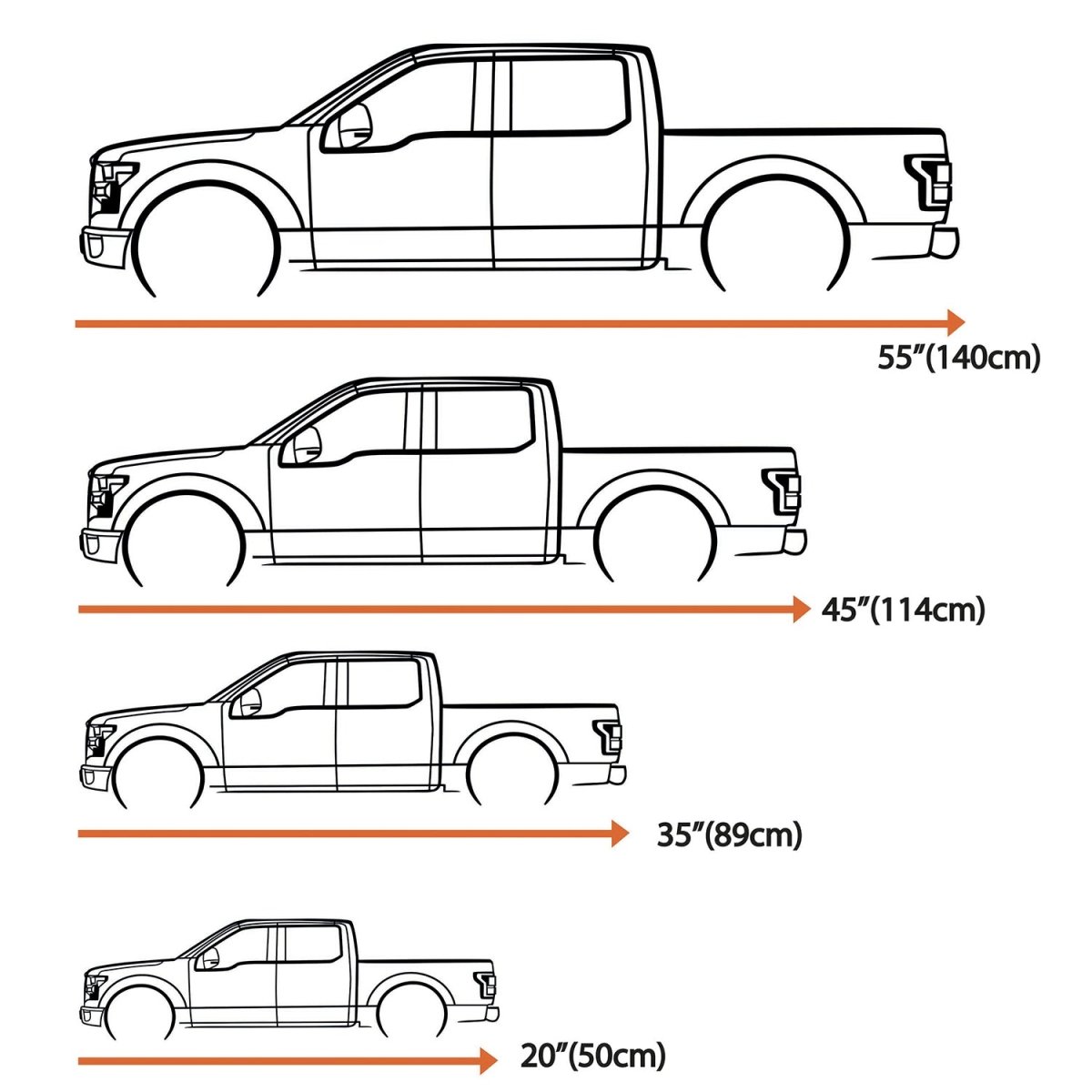 Truck Metal Sign (F150) - Metal Car Silhouette Wall Art - BrossHome Metal Wall Art