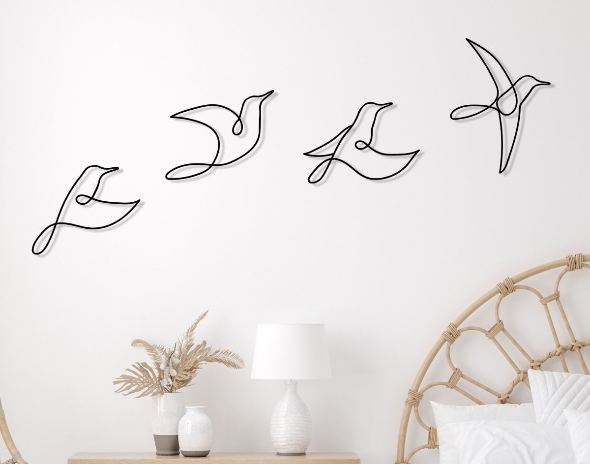 Birds Metal Wall Art - BrossHome Metal Wall Art