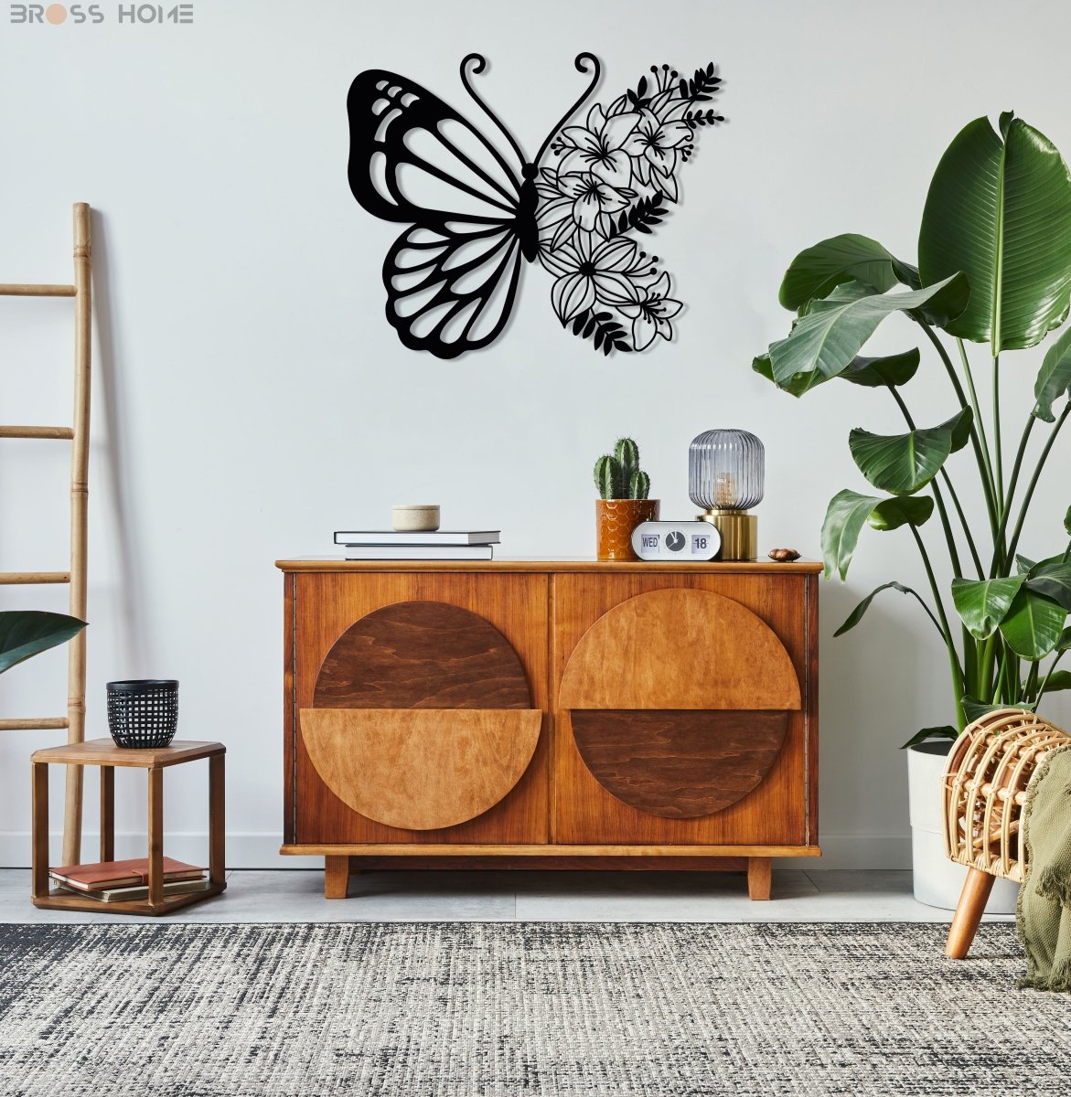 Butterfly Metal Wall Art - BrossHome Metal Wall Art