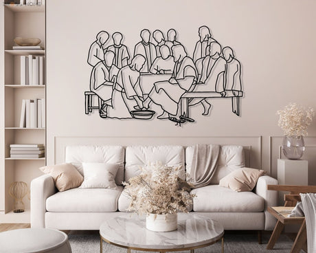 Christ Apostles Metal Wall Art - BrossHome Metal Wall Art