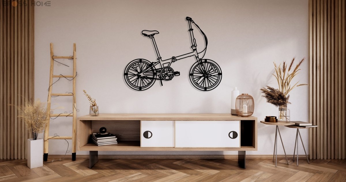 Custom Metal Bike Wall Art - BrossHome Metal Wall Art