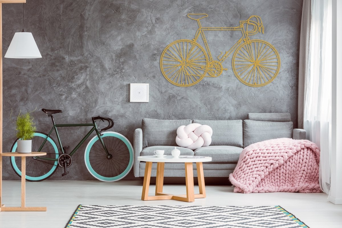 Custom Metal Bike Wall Art - BrossHome Metal Wall Art