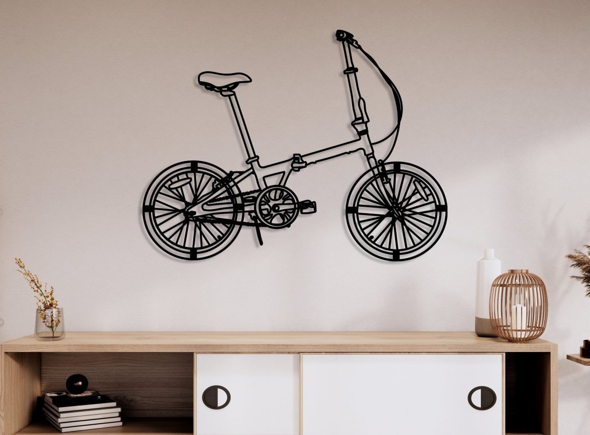 Custom Metal Bike Wall Art - BrossHome Metal Wall Art
