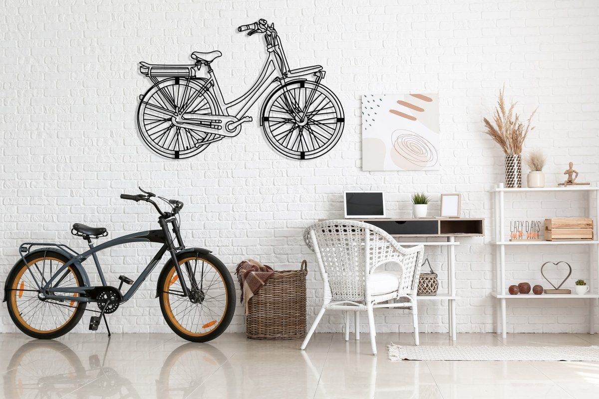 Custom Metal Bike Wall Art - BrossHome Metal Wall Art