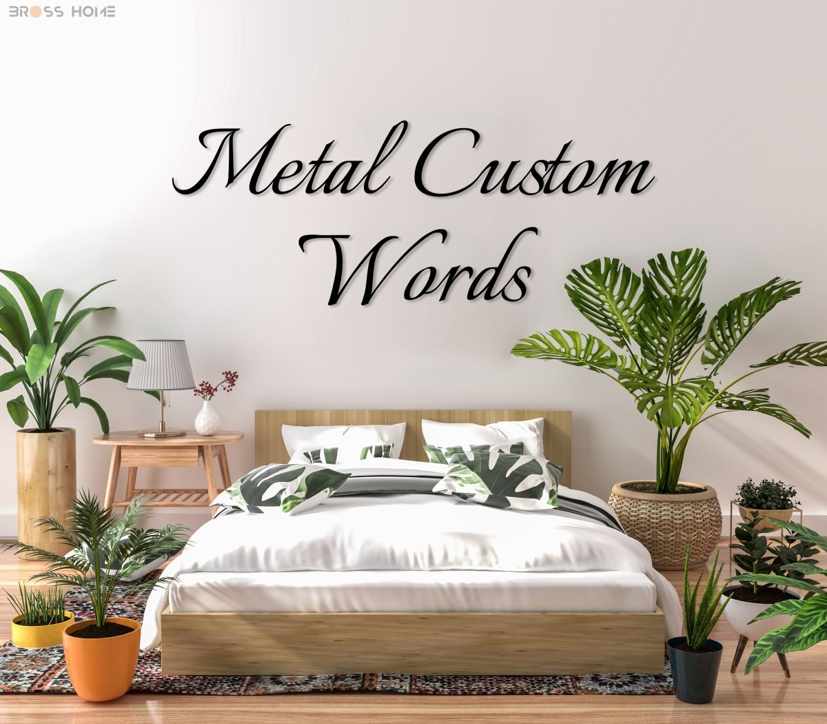 Custom Metal Wall Sign - BrossHome Metal Wall Art