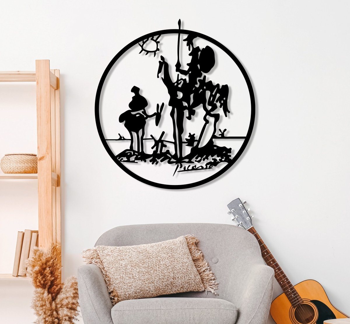 Don Quixote Metal Wall Art - BrossHome Metal Wall Art