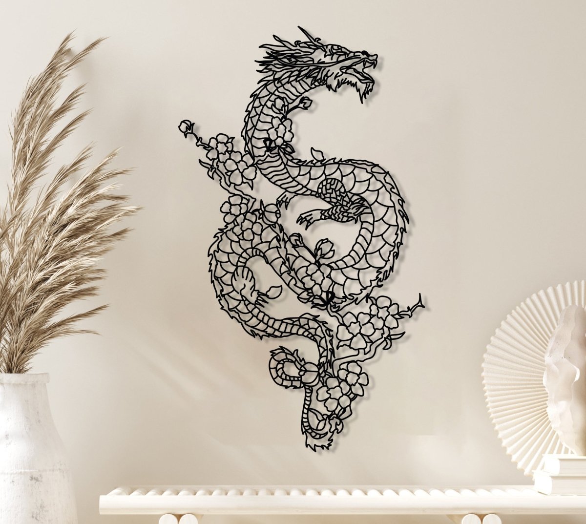 Dragon Metal Wall Art - BrossHome Metal Wall Art