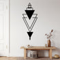 Geometric Triangles Metal Wall Art - BrossHome Metal Wall Art