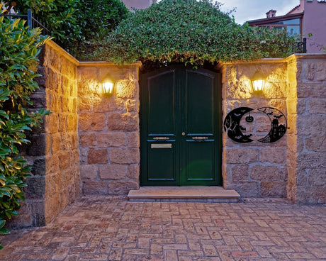 Halloween Bats Wall Decor - BrossHome Metal Wall Art