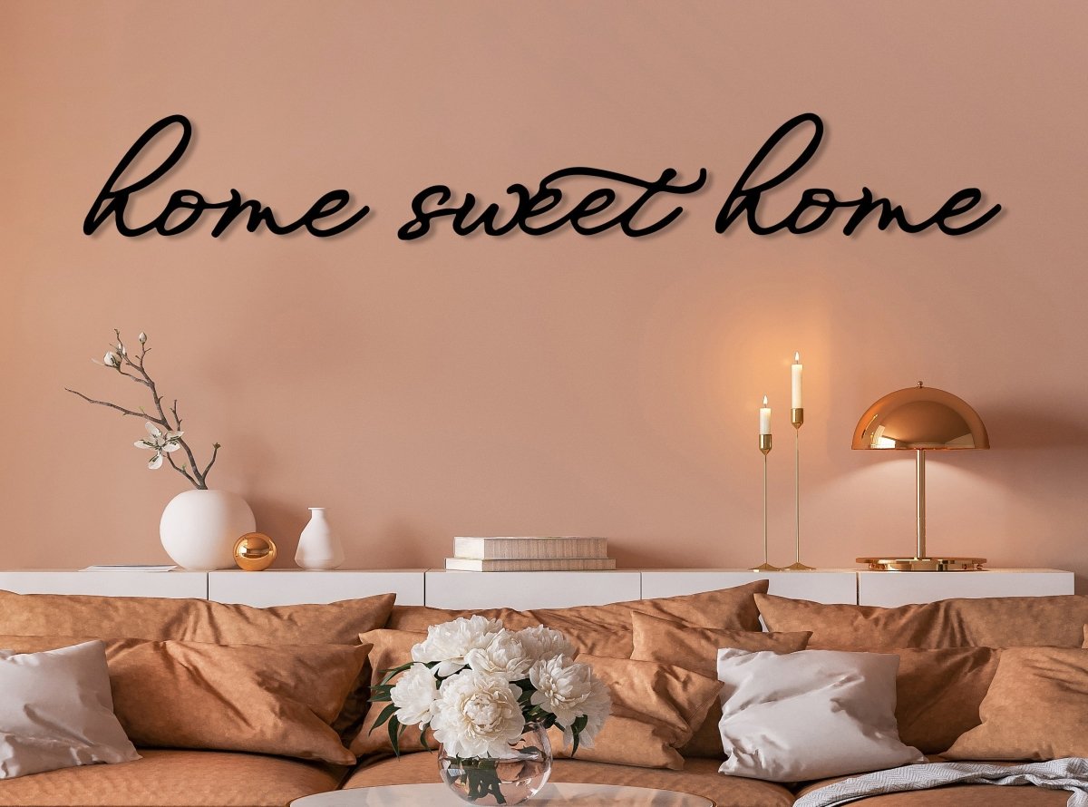 Home Sweet Home Metal Wall Art - BrossHome Metal Wall Art