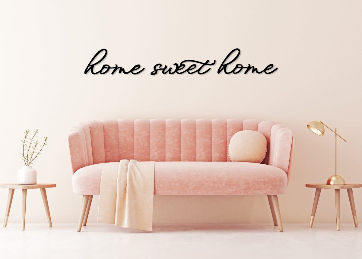 Home Sweet Home Metal Wall Art - BrossHome Metal Wall Art
