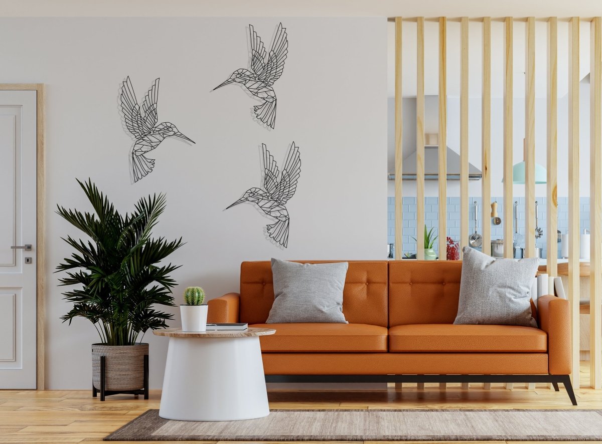 Hummingbird Wall Decor - BrossHome Metal Wall Art