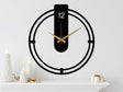 Large Modern Metal Wall Clock - BrossHome Metal Wall Art