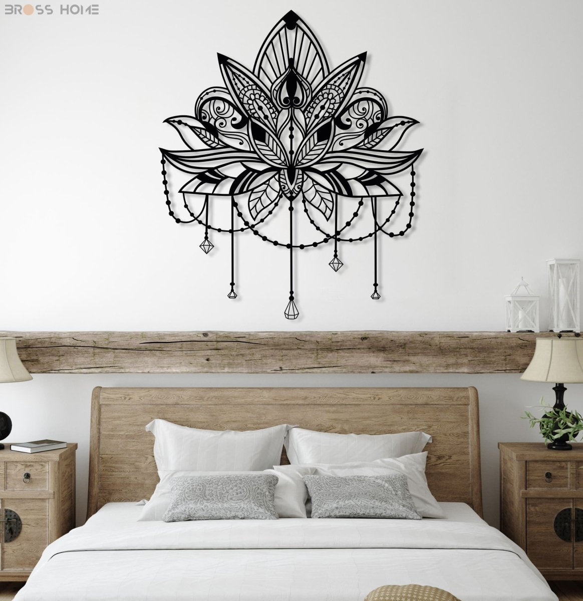 Mandala Metal Wall Art - BrossHome Metal Wall Art